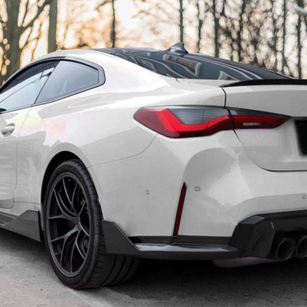 Carbon Fiber Rear Bumper Canards - BMW M3 G80 & M4 G82/G83