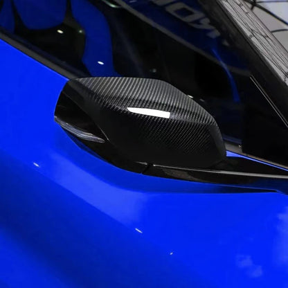 Carbon Fiber Mirror Cap Replacement - Corvette C8